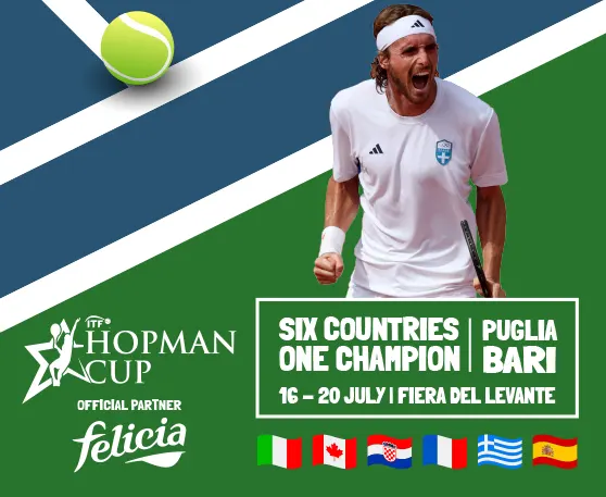 🎾 Felicia heads to Hopman Cup 2025 with Stefanos Tsitsipas!