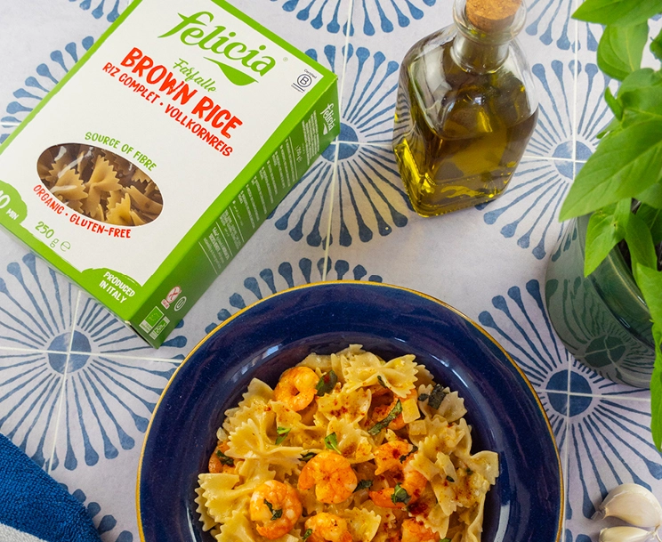 Buttery Garlic Shrimp Pasta