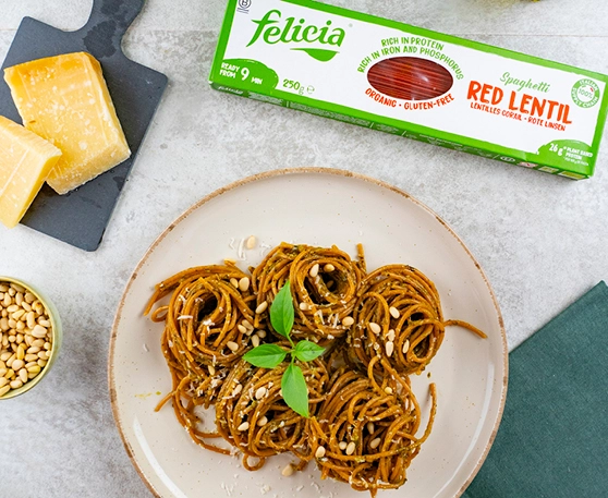 Basil Pesto Pasta