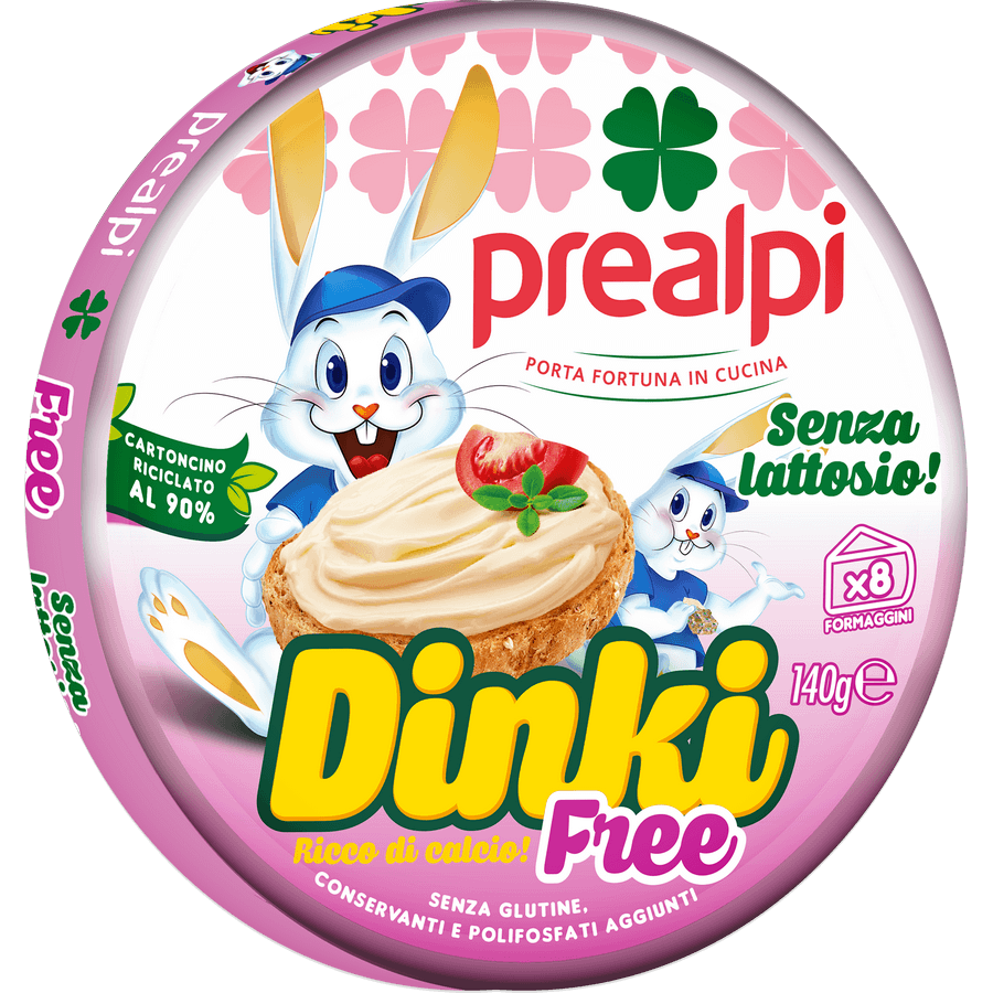 Dairy Products Lactosefree Soft Cheese Light Triangles 140g Prealpi